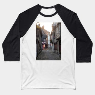 A View of Honfleur, France Baseball T-Shirt